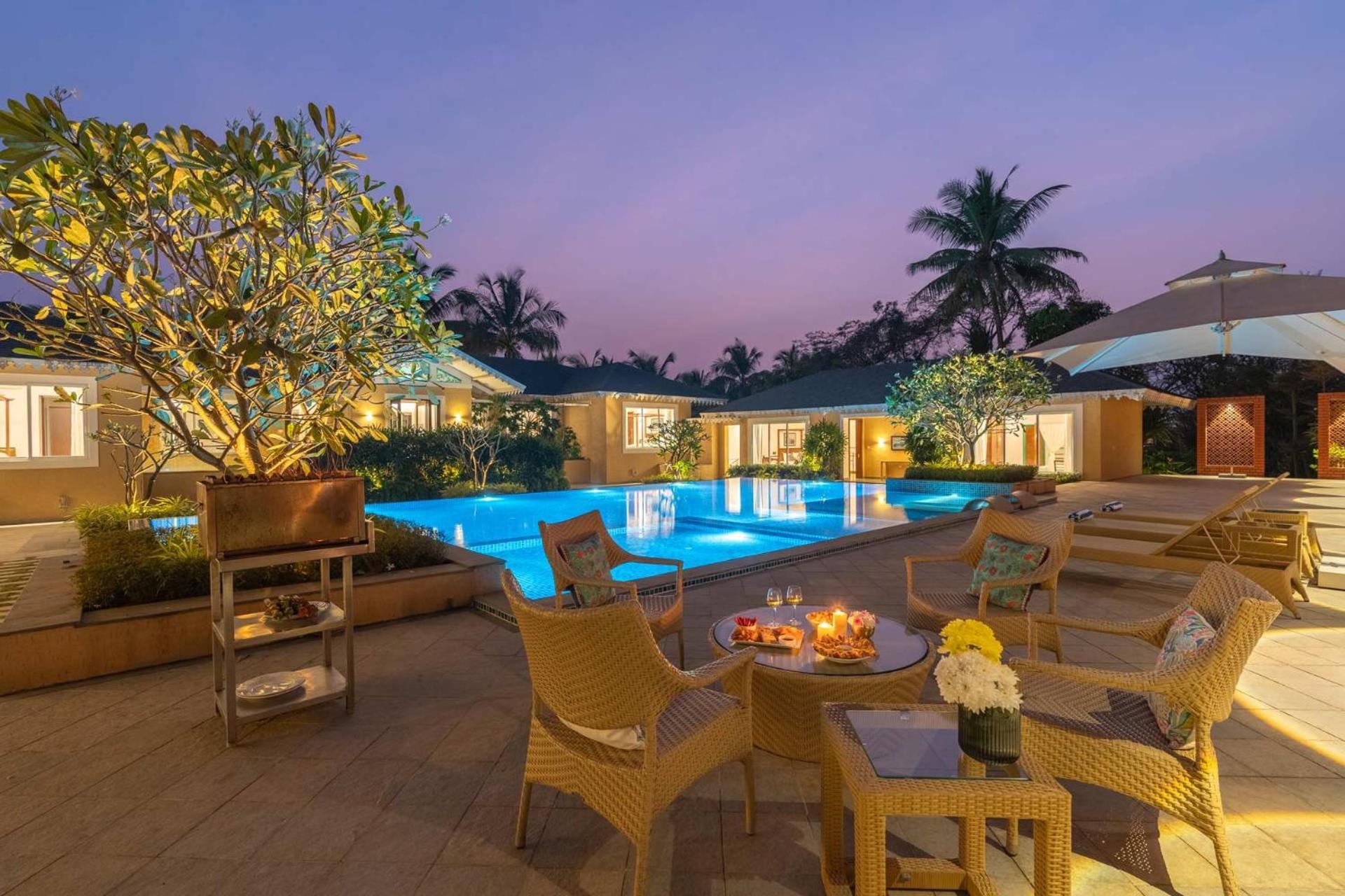 אליבג Stayvista At Amara Villa Luxury Collection With Private Pool & Gazebo מראה חיצוני תמונה