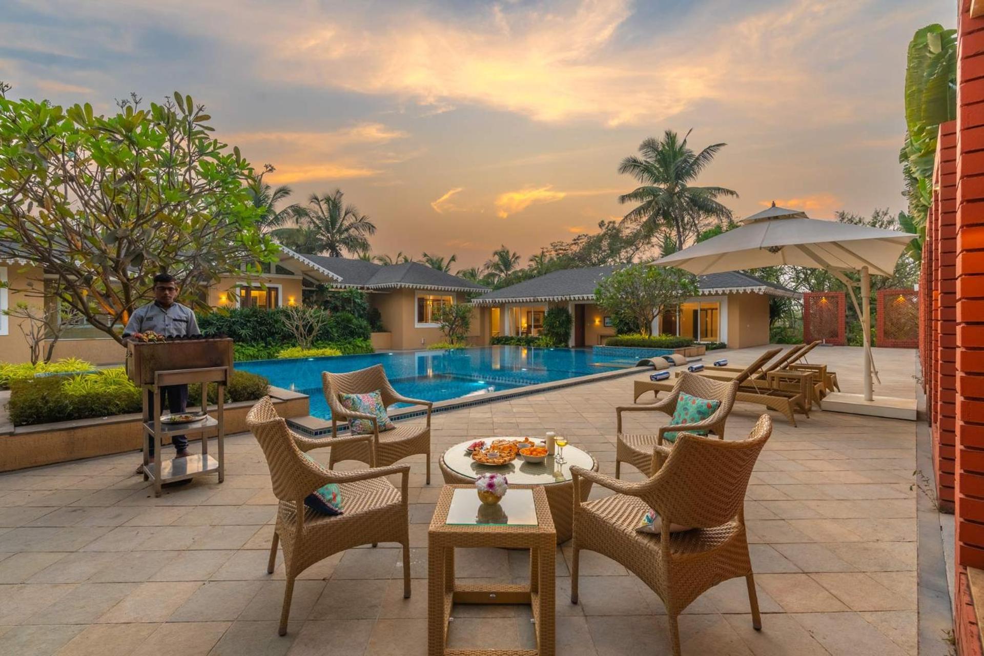 אליבג Stayvista At Amara Villa Luxury Collection With Private Pool & Gazebo מראה חיצוני תמונה