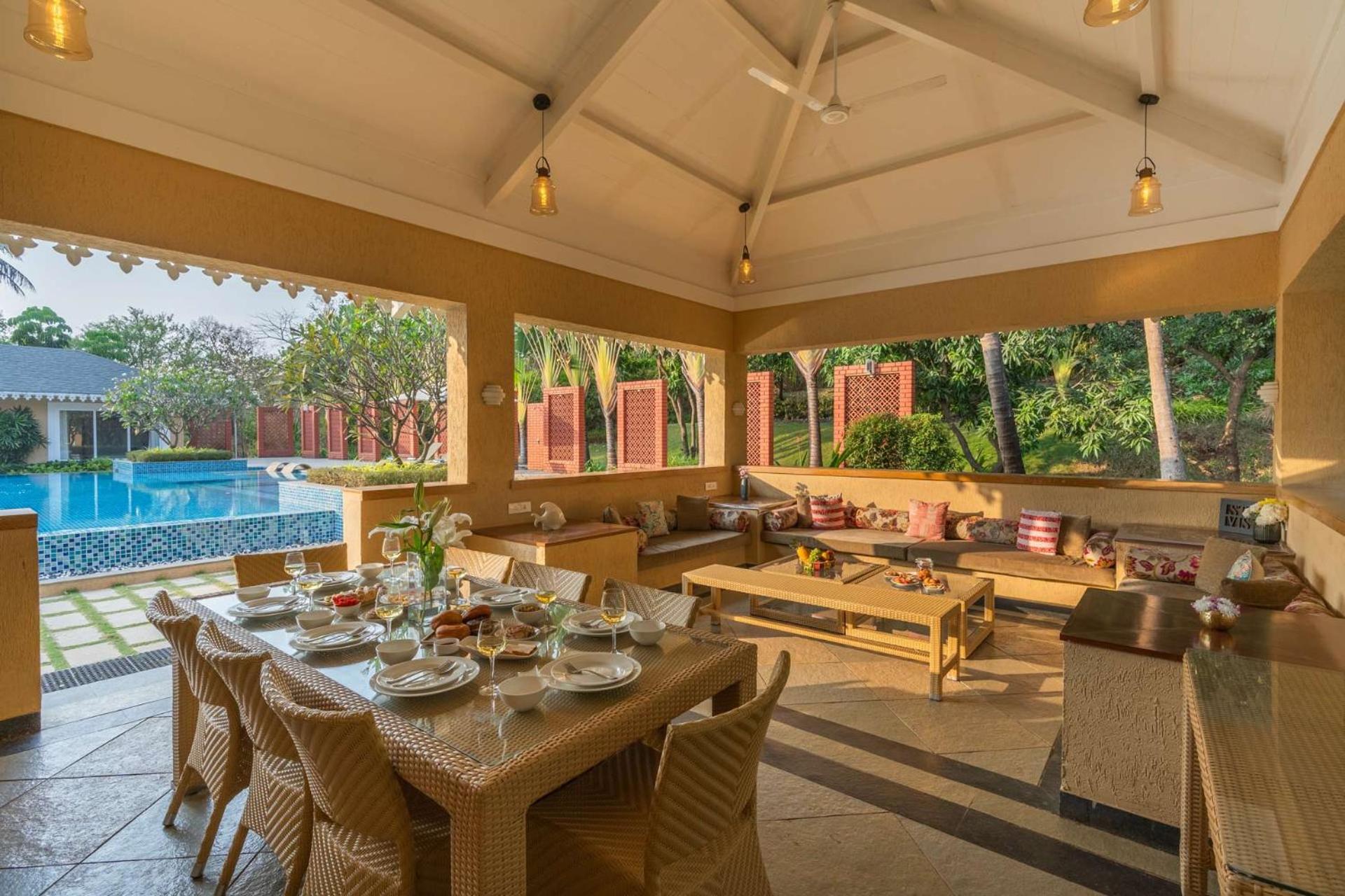 אליבג Stayvista At Amara Villa Luxury Collection With Private Pool & Gazebo מראה חיצוני תמונה